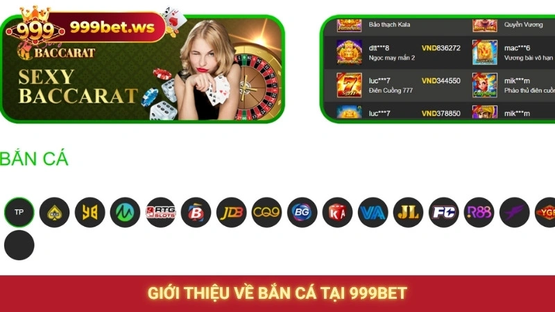 Giới thiệu về bắn cá tại 999bet