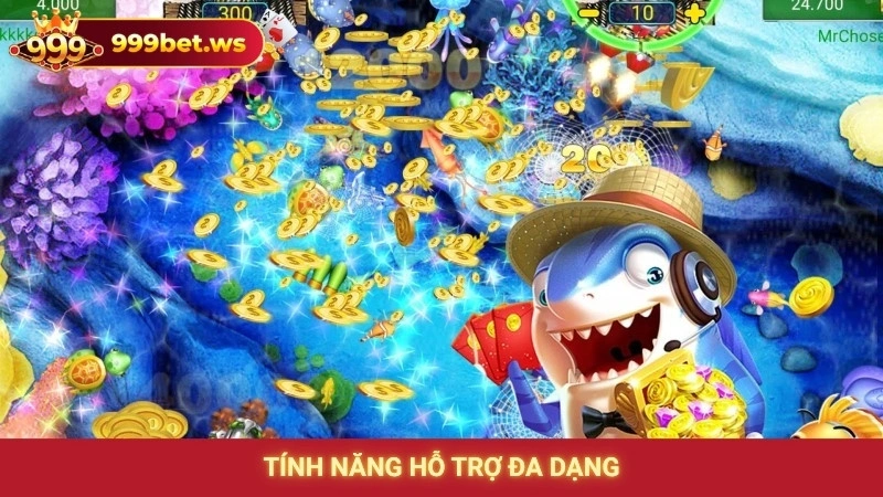 Tính năng hỗ trợ đa dạng