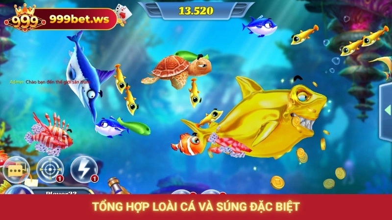 Tổng hợp loài cá và súng đặc biệt