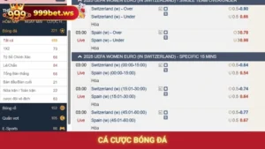 Cá Cược Bóng Đá 999bet