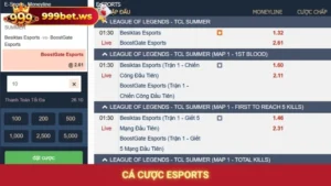 Cá Cược Esports 999bet