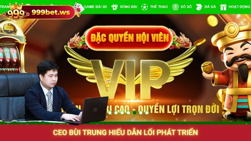 CEO Bùi Trung Hiếu dẫn lối phát triển