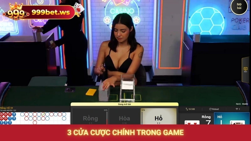 3 cửa cược chính trong game