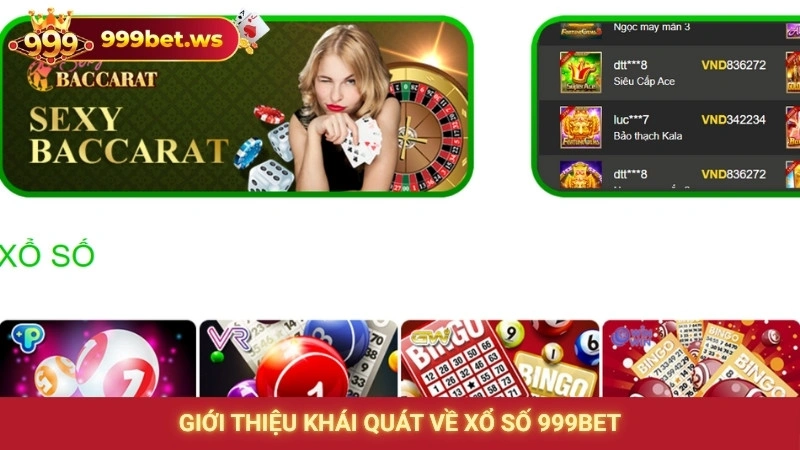 Giới thiệu khái quát về xổ số 999bet